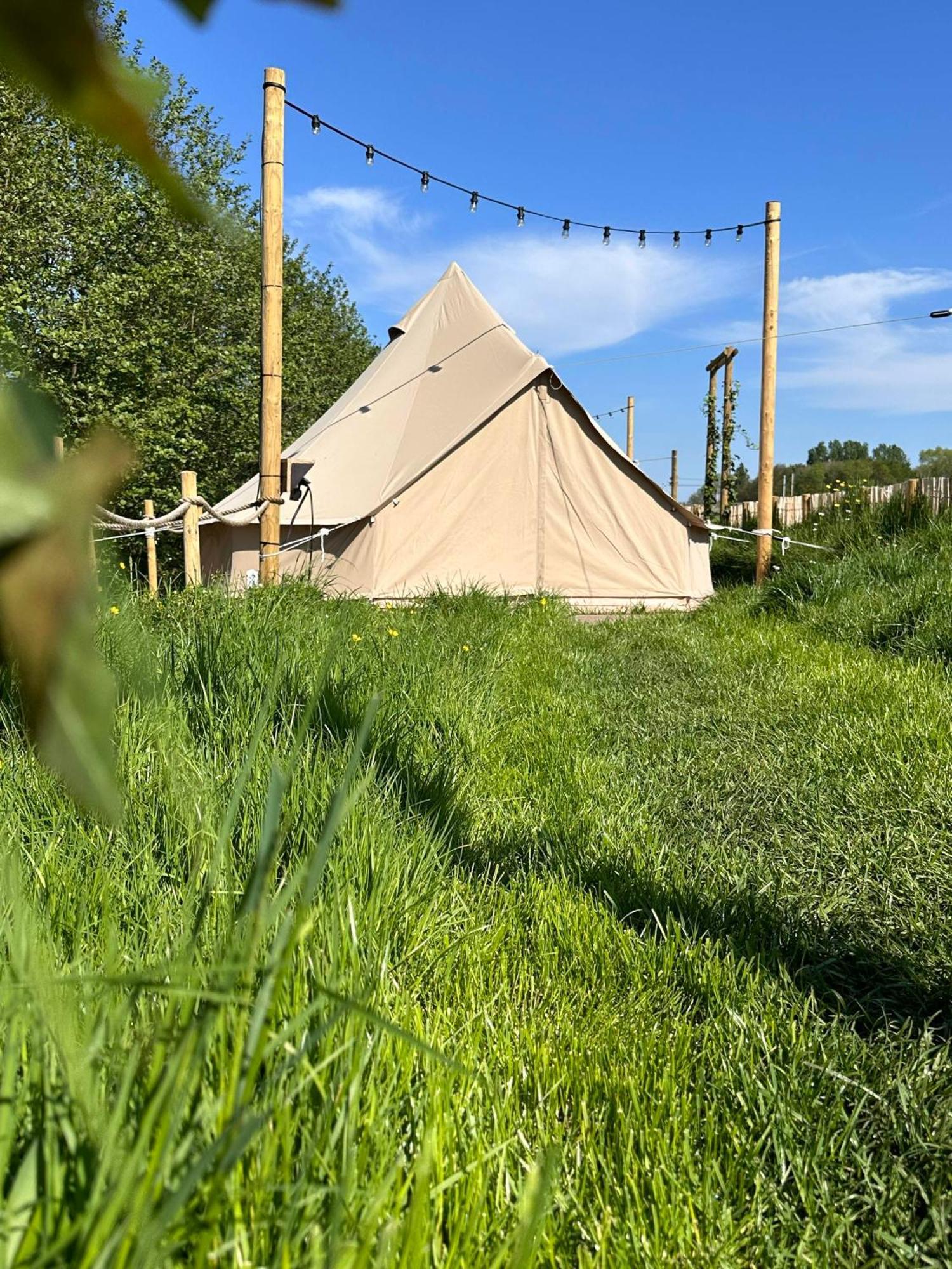Glamping De Hof Van Eeden Warmond Exterior foto